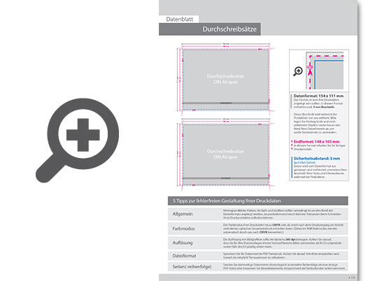 Product Bild durchschreibes__tze_din_a6_quer__5-fach__1_1-farbig