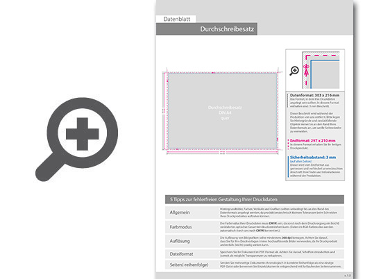 Product Bild durchschreibes__tze_din_a4_quer__2-fach__4_0-farbig