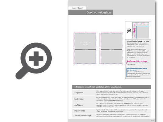 Product Bild durchschreibes__tze_din_a5_hoch__3-fach__1_1-farbig__25_s__tze_je_block