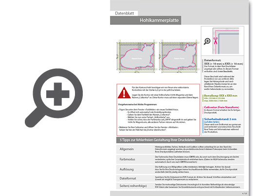 Product Bild wahlplakat_auf_hohlkammerplatte_in_katze-form_konturgefr__st___beidseitig_4_4-farbig_bedruckt